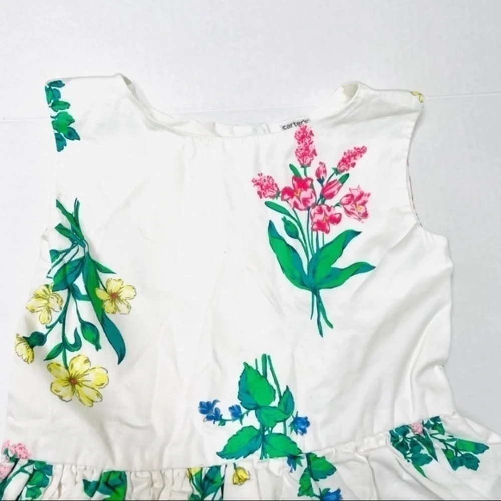 Carter’s Flower Bouquet Toddler Girl Easter Dress